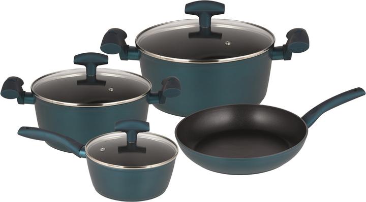 Actual product image Michelino Cooking pot set 7 pieces (24 cm, Pot, Aluminium)