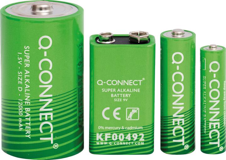Produktbild Q-Connect Alkaline (2 Stk., C, 5700 mAh)