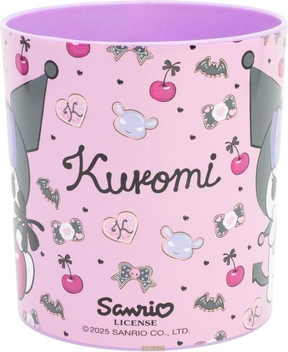 Produktbild Stor Kuromi Reusable Plastic Cup Microwave Safe 390ml