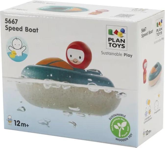 Actual product image Plantoys Speedboat
