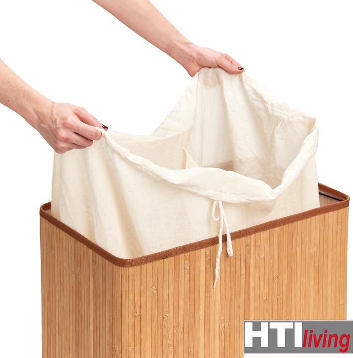 Produktbild HTI-Living Wäschesammler 2 Kammern