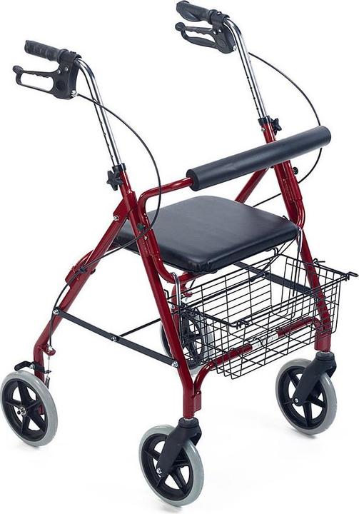 Teqler Rollator dunkelrot