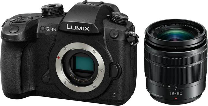Actual product image Panasonic Lumix DC-GH5 (12 - 60 mm, 20.30 Mpx, Micro Four Thirds)