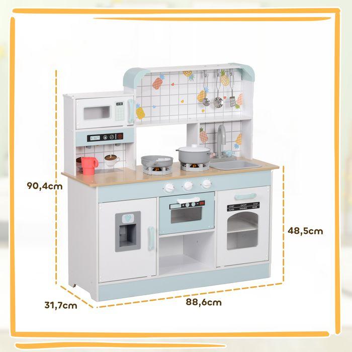 Produktbild Swisshandel24 Kinderküche, Spielküche mit Lichtern, Geräuschen, Kaffeemaschine, Weiss