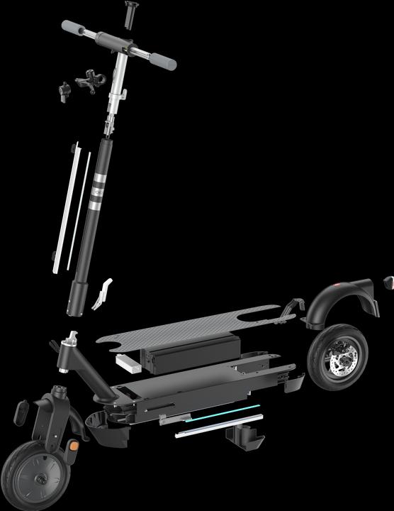 Actual product image Okai ES30 NEON Pro (25 km/h, 80 km, 350 W)