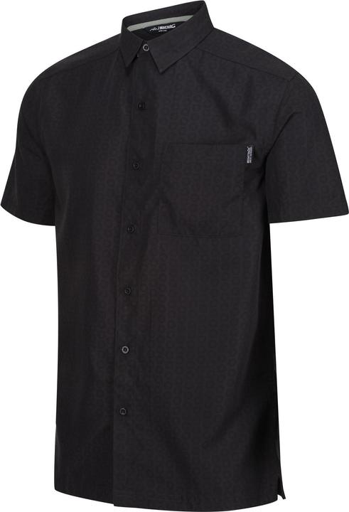 Actual product image Regatta Mens Mindano VIII Patterned Short-Sleeved Shirt (S)