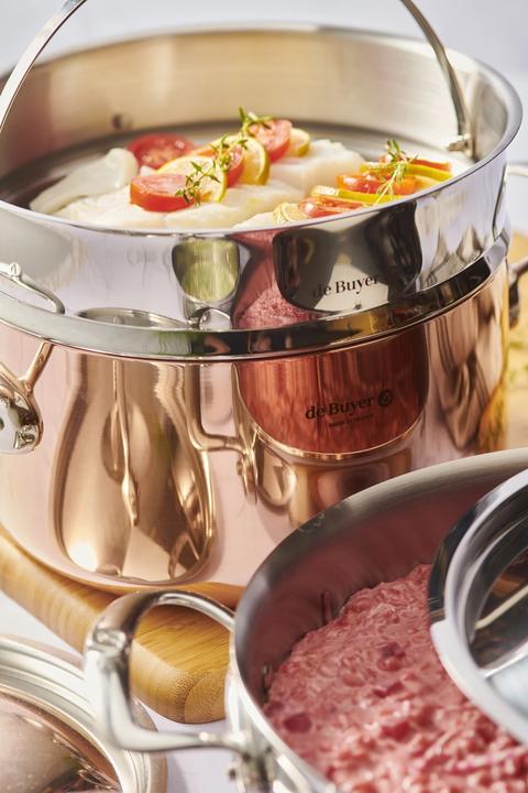 Image du produit de Buyer prima matera (24 cm, Casserole, Cuivre)