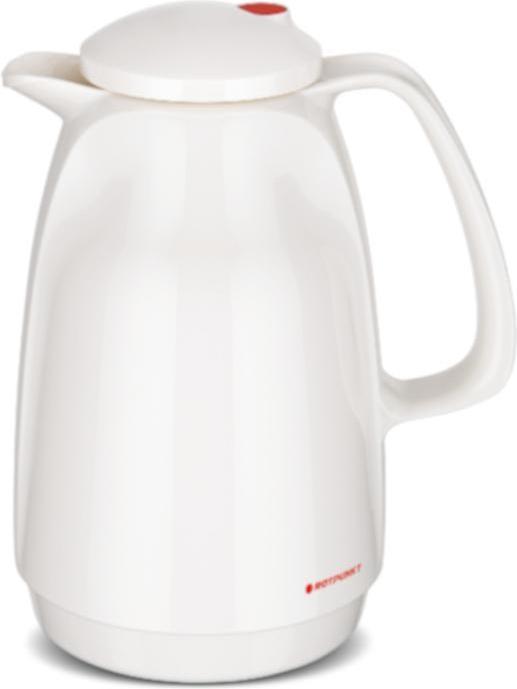 Productafbeelding Bella vacuümkan van kunststof in de kleur alpine wit, Ø 17,5x21,3 cm, 0,5 l (0.50 l)