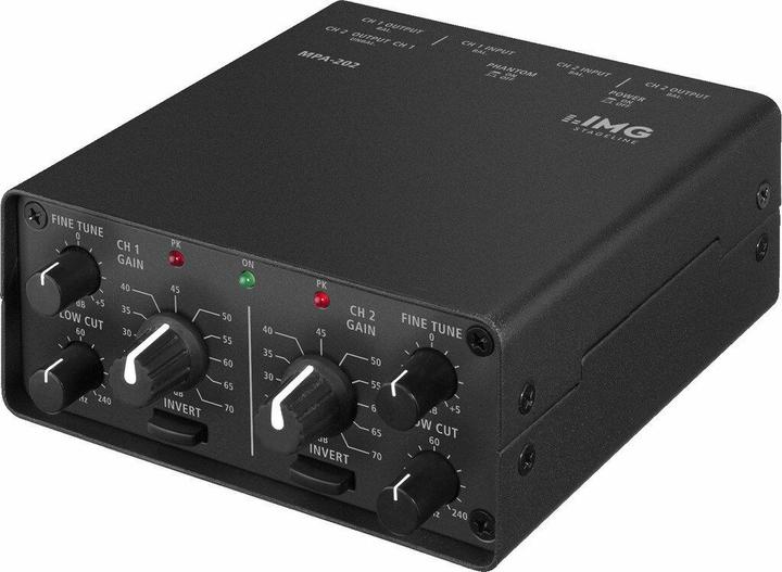 Image du produit Img Stage Line MPA-202 Préamplificateur de microphone (Préamplificateurs)