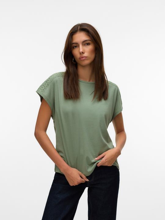 Image du produit Vero Moda Vmemmy Ss Lace Tape Top Jrs Ga Noos (S)