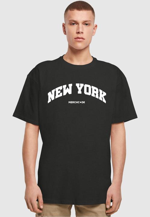 Produktbild Merchcode New York Wording - Heavy Oversize Tee - 116375 (3XL)