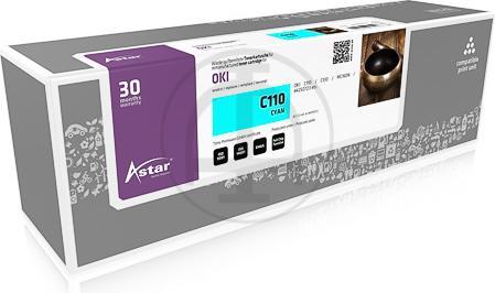 Produktbild Astar Cyan - kompatibel - Tonerpatrone - für OKI MC160n (C)