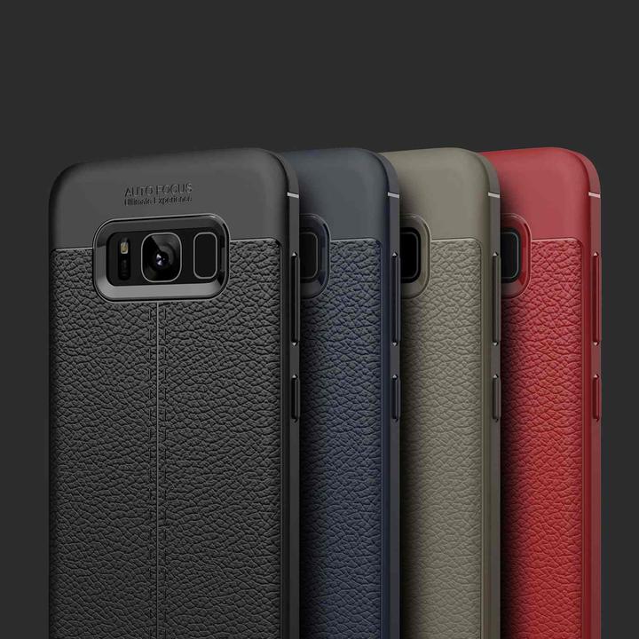 Image du produit Cadorabo TPU Cover similicuir structure (Samsung Galaxy S8+)