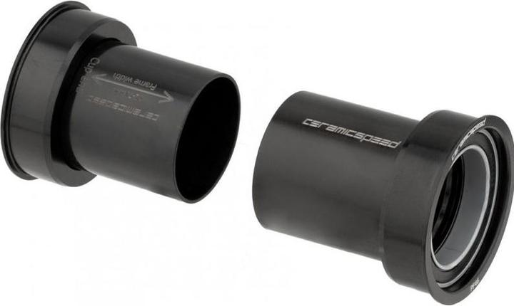Actual product image Rotor Bike Components Ceramicspeed PF4630 Blk (PressFit30 / BB386 / BBright)