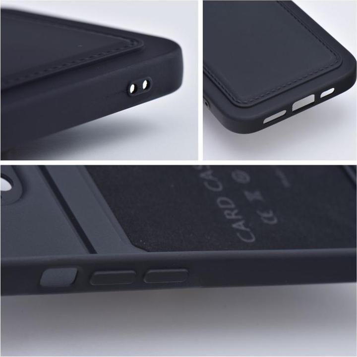 Image du produit OEM Housse de protection arrière CARD pour IPHONE 13 Pro Max noir (Apple iPhone 13 Pro Max)