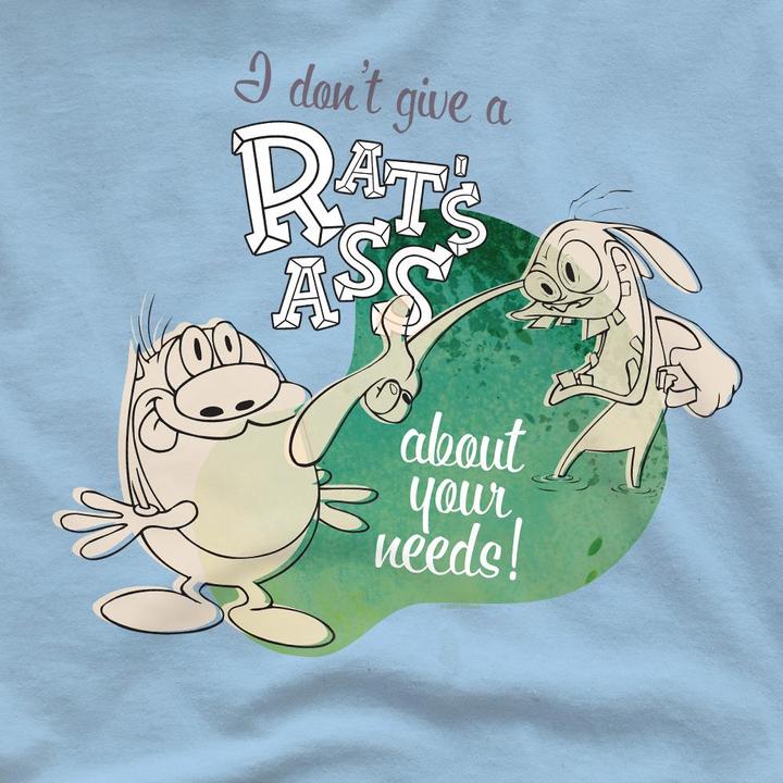 Immagine prodotto Ren & Stimpy I Don't Care About Your Needs! Maglietta Uomo (XL)
