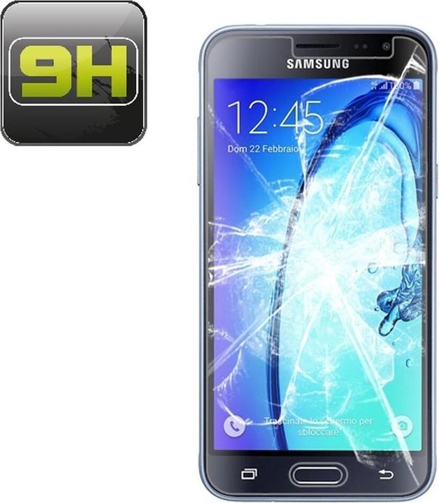 Produktbild Protectorking 6x echtes Tempered 9H Panzerhartglas 3D KLAR (6 Stück, Samsung Galaxy J3)