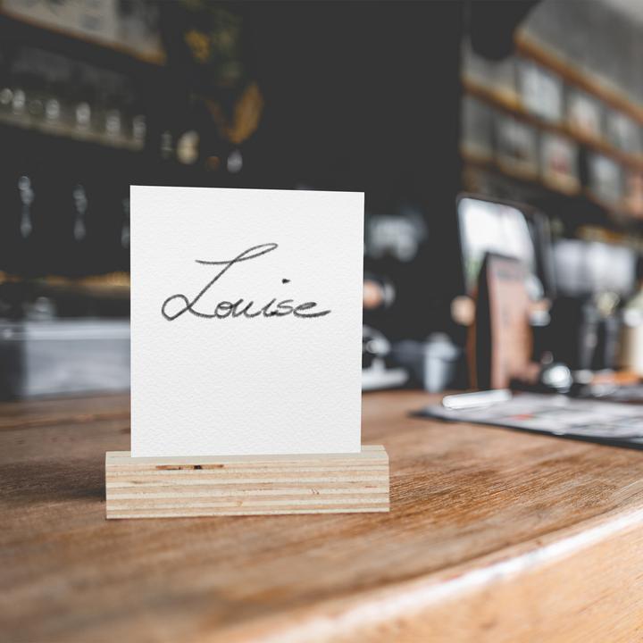Actual product image Relaxdays place card holder