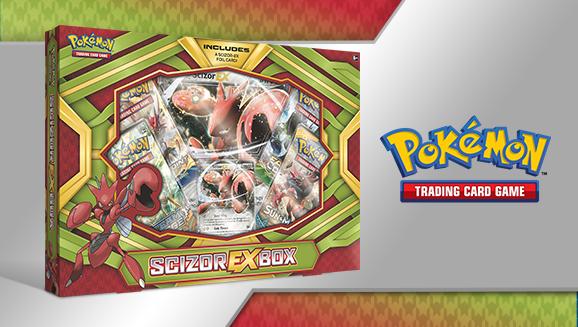 Actual product image Pokémon Scizor EX Collection Box (English, Box Set & Collection)
