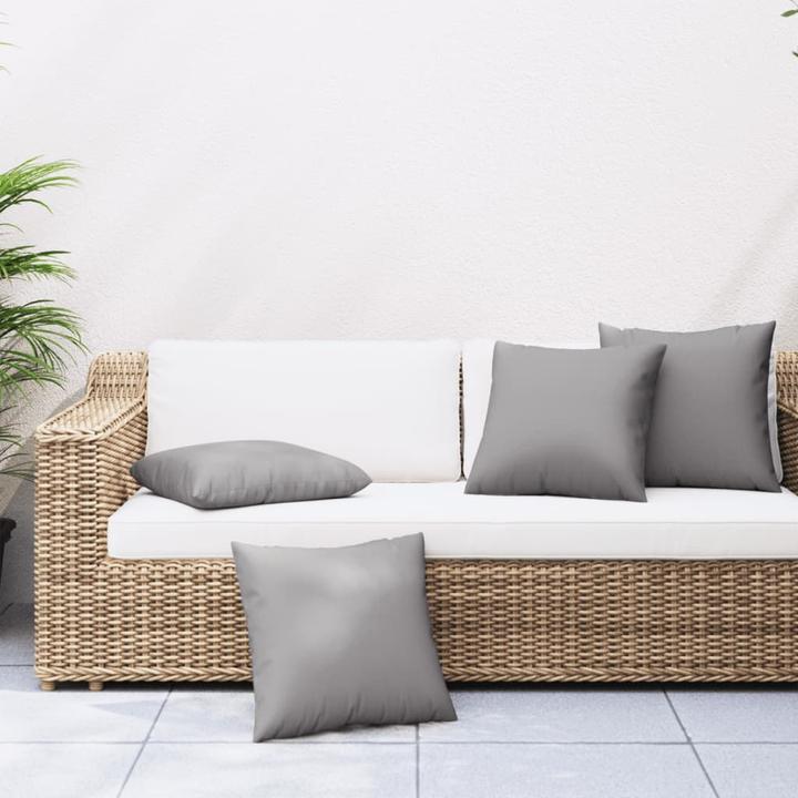 Image du produit VidaXL Ensemble salon de jardin 10 pièces avec coussins (50 x 50 cm)