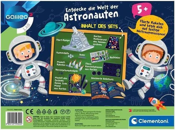 Produktbild Clementoni Entdecke die Welt der Astronauten DE