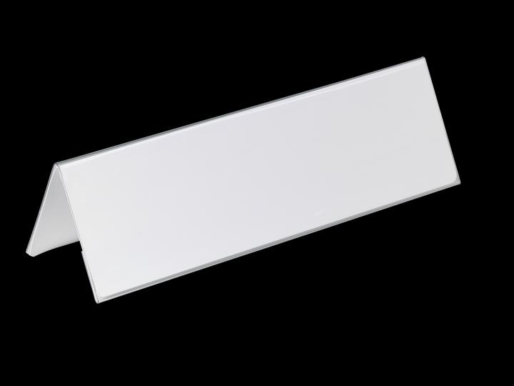 Actual product image Durable Table name plate made of rigid film