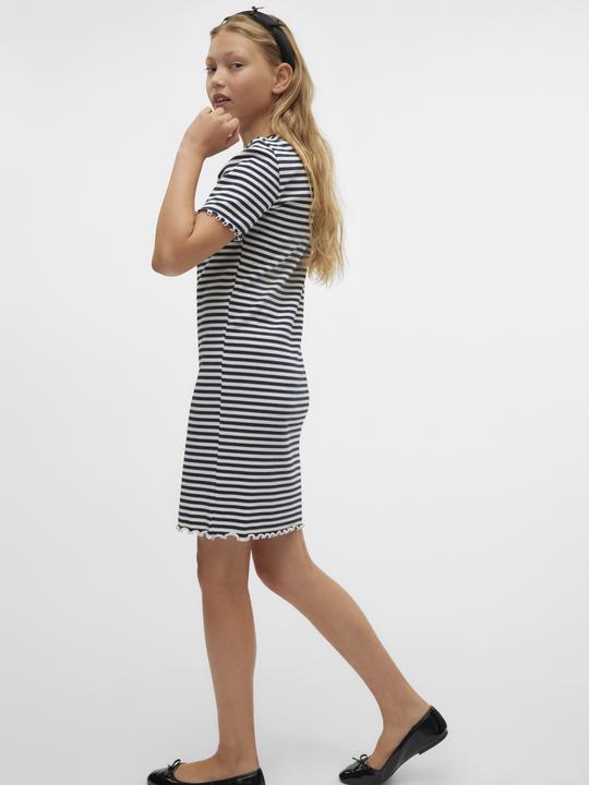 Produktbild Vero Moda Vmvio Ss Stripe Short Dress Jrsgirl Noos (128)