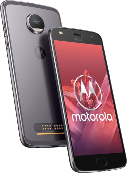 Produktbild Motorola Moto Z2 Play + JBL Soundboost 2 (64 GB, Lunar Gray, 5.50", Dual SIM + SD, 12 Mpx, 4G)