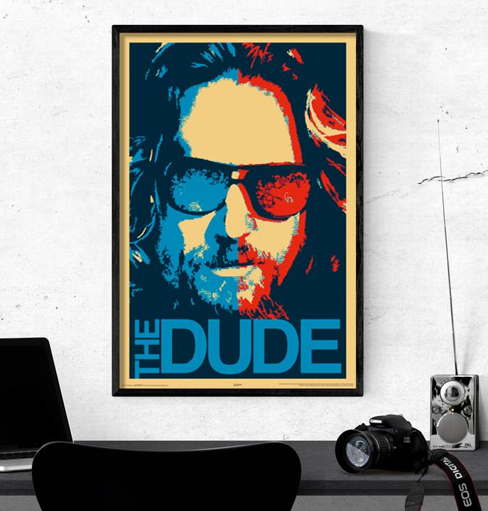 Produktbild CU The Big Lebowski Poster The Dude 61 x 91,5 cm