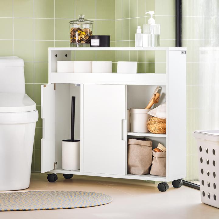 Immagine prodotto SoBuy Carrello da bagno (20 x 7 x 71 cm)