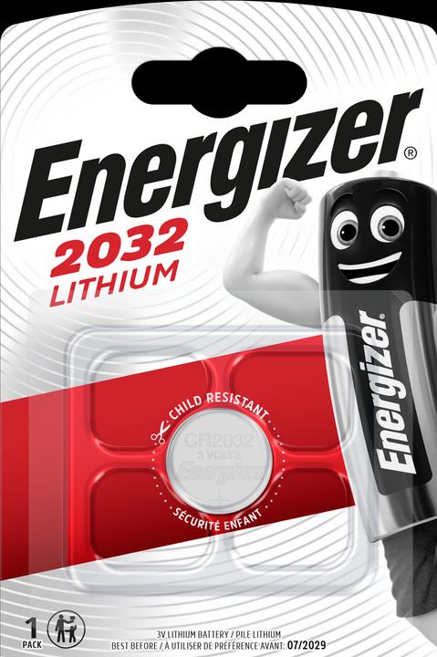 Actual product image Energizer CR2032 Lithium (1 pcs., CR2032, 240 mAh)