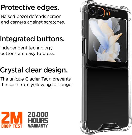 Actual product image Eiger Glacier Case (Samsung Galaxy Z Flip5)
