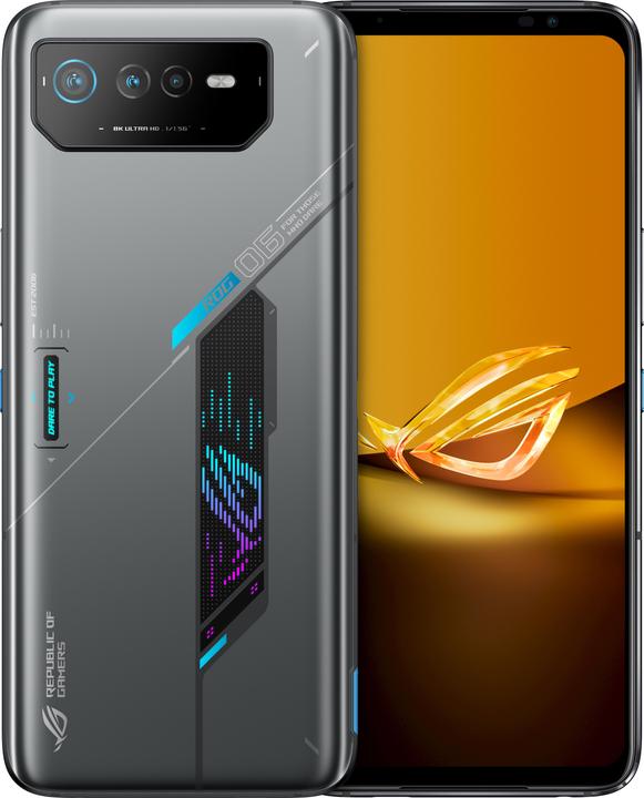 Produktbild ASUS ROG Phone 6D (256 GB, Space Gray, 6.78", Dual SIM, 50 Mpx, 5G)