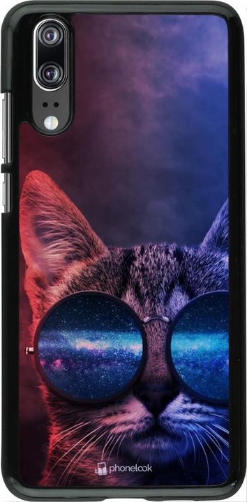 Immagine prodotto PhoneLook Occhiali Coque Red Blue Cat (Huawei P20)