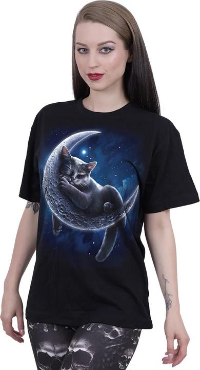 Actual product image Spiral Unisex Adult Velvet Moon T-Shirt (XXL)