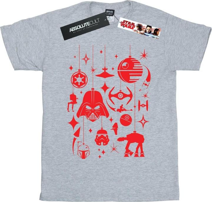 Produktbild Star Wars Christmas Decorations TShirt (L)
