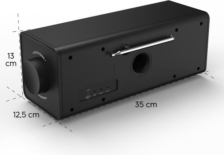 Produktbild Hama DR2002BT (DAB, DAB+, FM, Bluetooth)