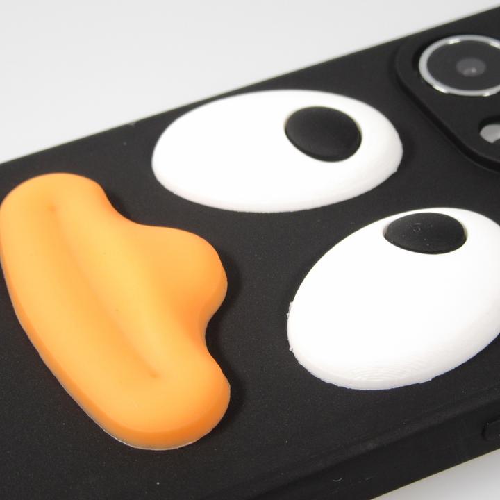 Actual product image PhoneLook Cover 3D silicone duck (Apple iPhone 13 Pro)