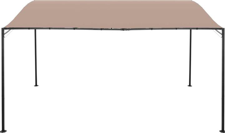 Actual product image Uniprodo Gazebo Sun Shade - 3 x 4 m - beige (300 cm, 408 cm)
