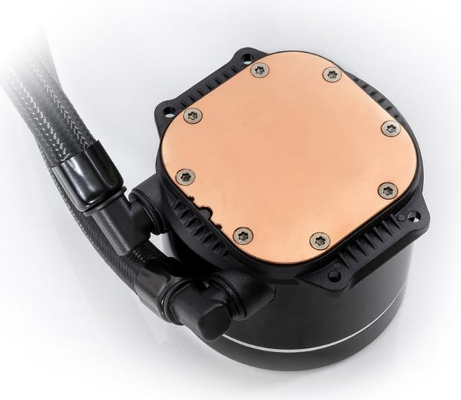 Actual product image Bitspower Cyclops 240 complete water cooling, ARGB