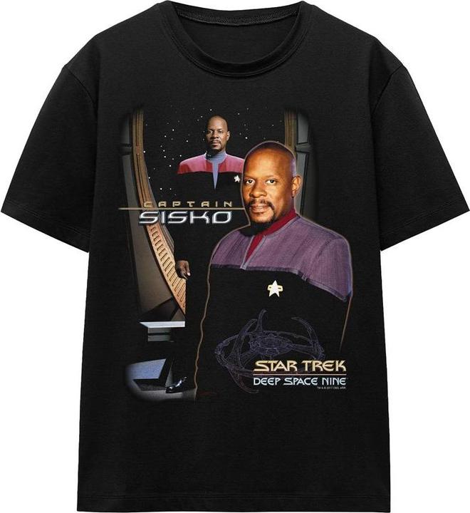 Actual product image Unisex Adult Captain Sisko T-Shirt (XXL)