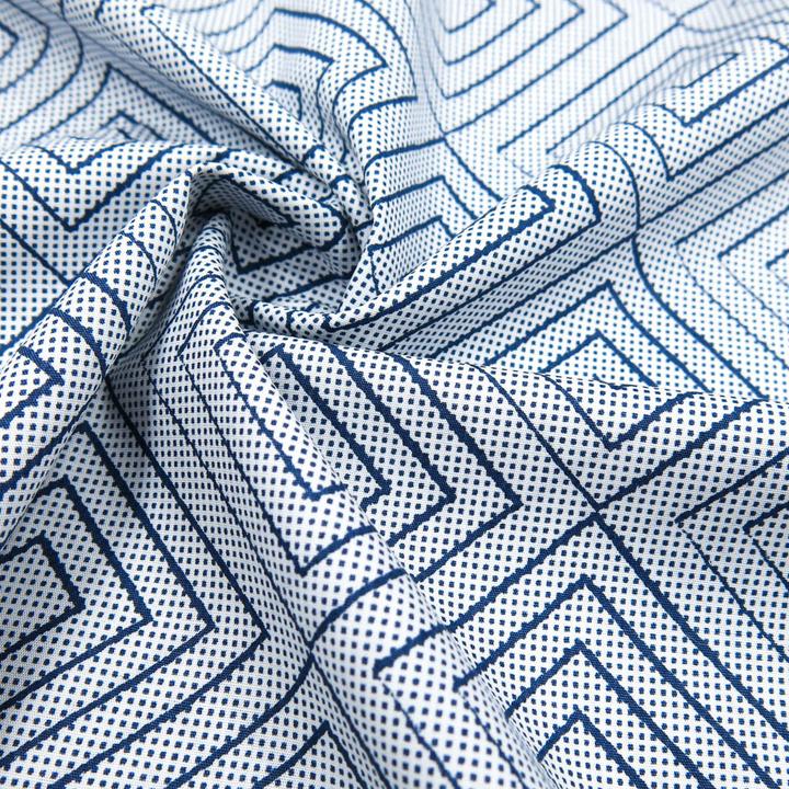 Actual product image Stoffrestposten Cotton - Large diamonds - Minimum sales quantity: 1 metre