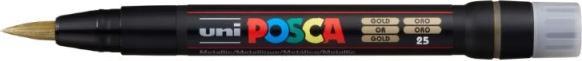 Actual product image Posca Brush tip marker (Gold, 10 mm, 1 x)