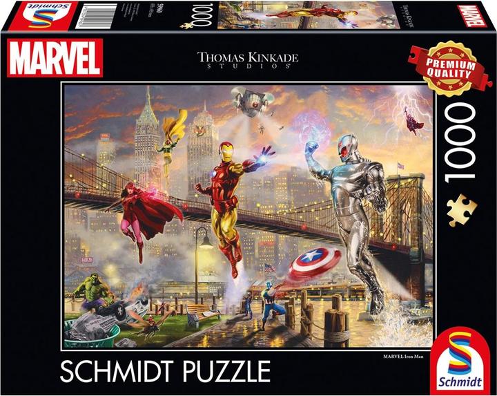 Image du produit Schmidt Spiele Puzzle SSP Marvel, Black Panther 500 59960 (1000 pièces)