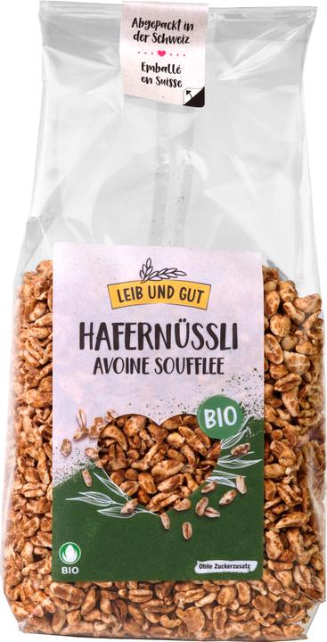 Produktbild Leib und Gut Bio Hafer Nüssli 130 g (130 g)