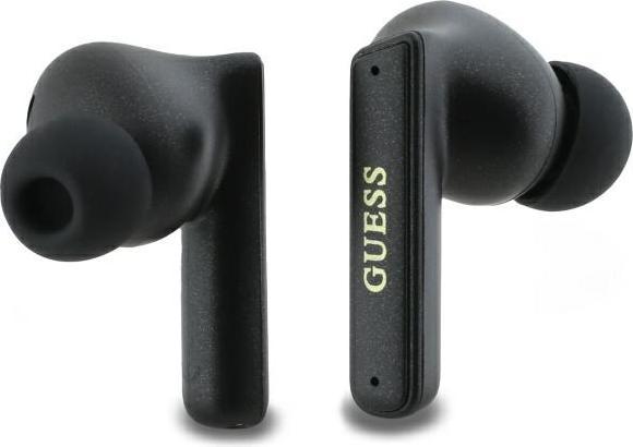 Image du produit Guess słuchawki Bluetooth GUTWST88MCTGK TWS + stacja dokująca czarny/black Capsule Logo imprimé (ANC, 26 h, Sans fil)