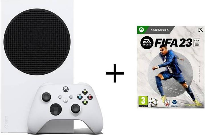 Image du produit Microsoft Xbox Series S + FIFA 23 (Code de téléchargement)