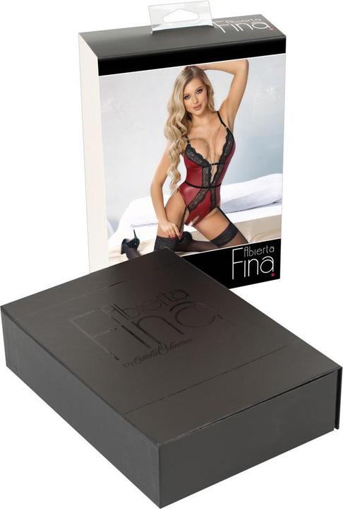 Produktbild Abierta Fina Body rot/schwarz XL (XL)