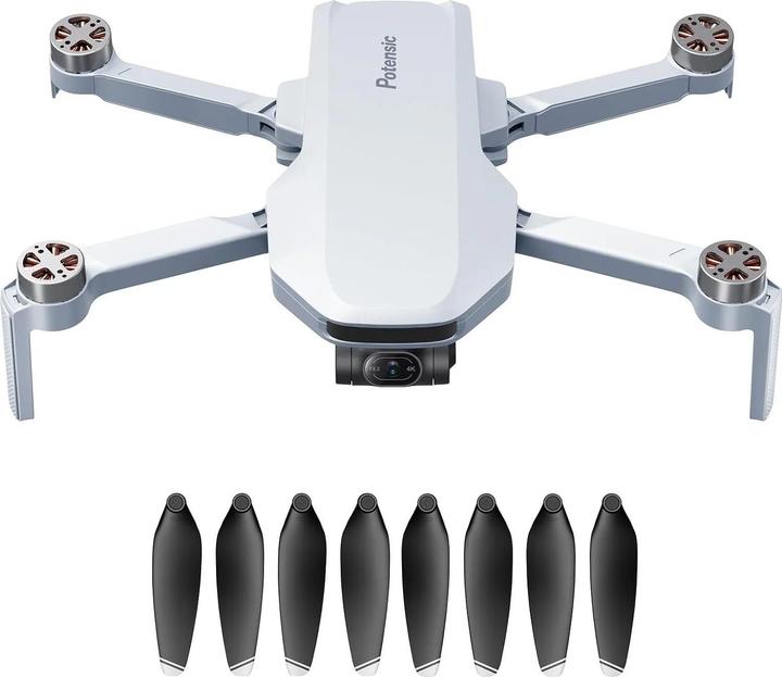 Potensic Drone Atom 3 assi gimbal 4K set 1 drone senza batteria e accessori