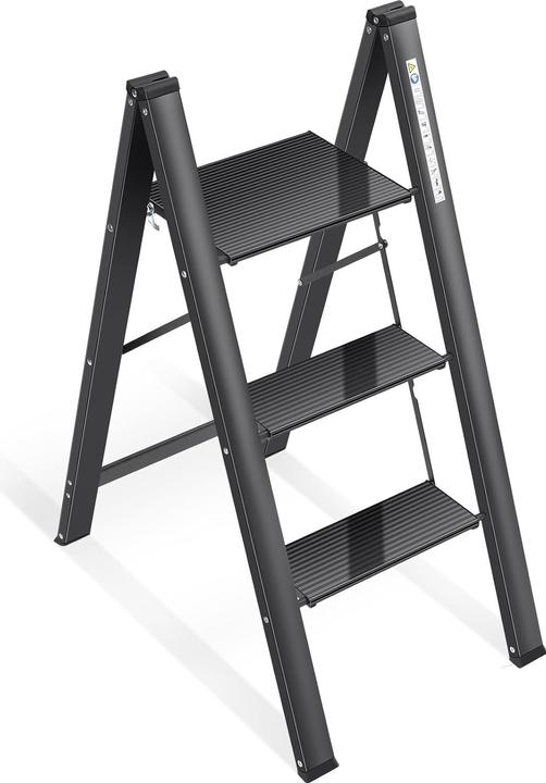 Image du produit Kingrack Echelle à marches (Escabeau, Marchepied pliant, 44.50 cm)